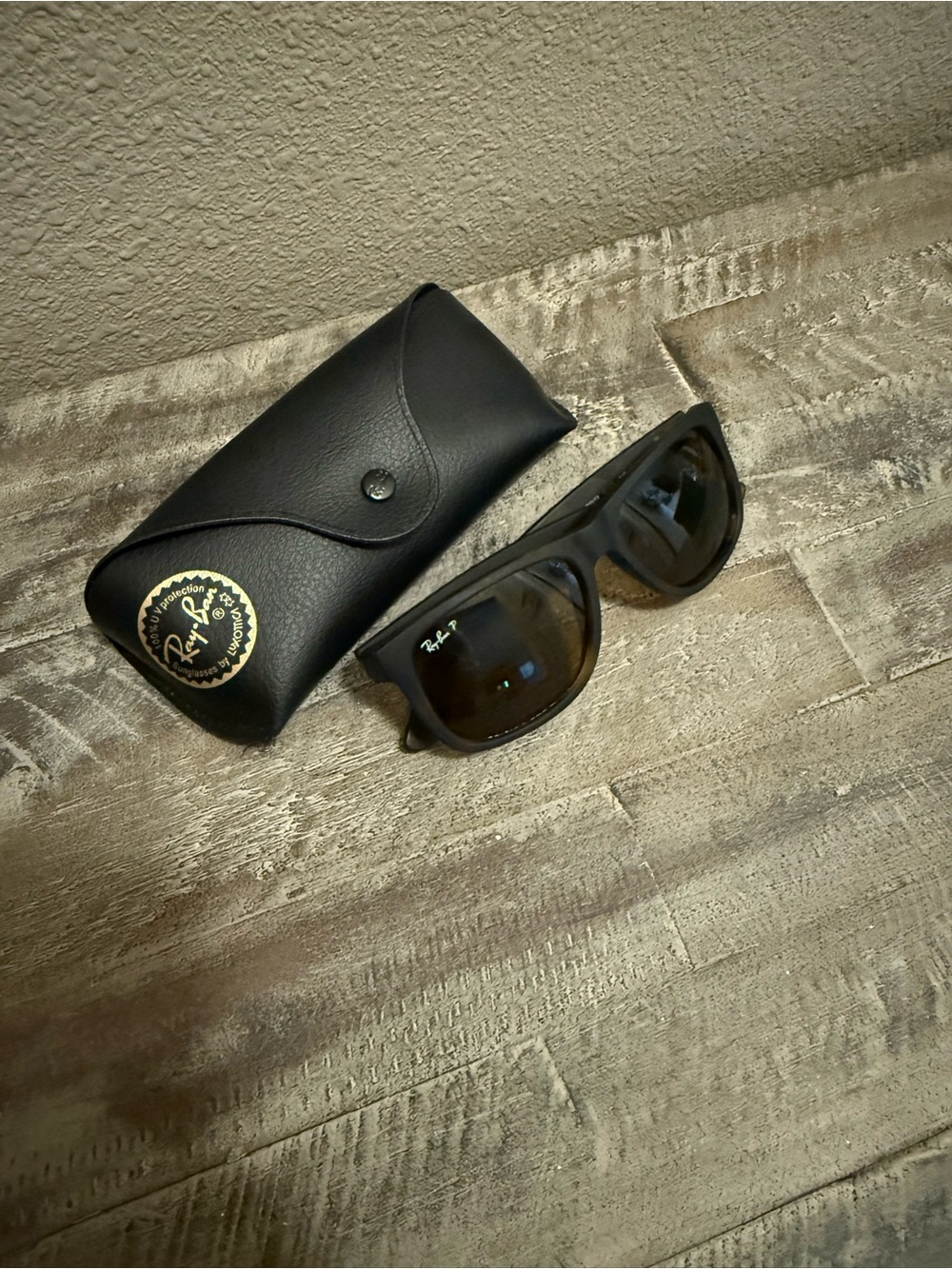 Authentic Ray-Ban Matte Finish Brown Sunglasses with Black Case!